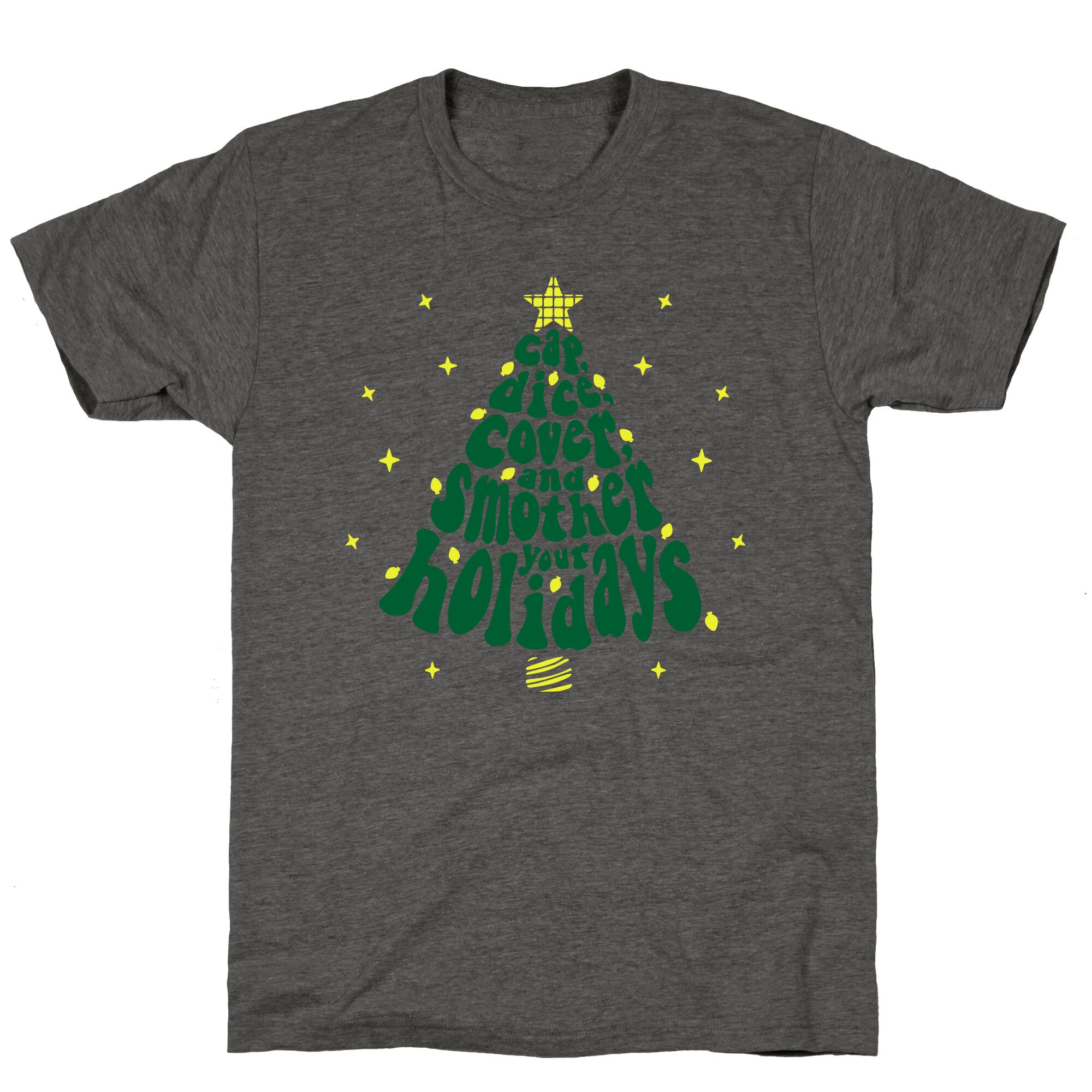 Waffle House Christmas Unisex Triblend Tee